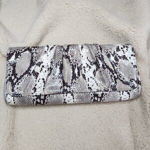 Lauren Merkin Clutch Snakeskin print